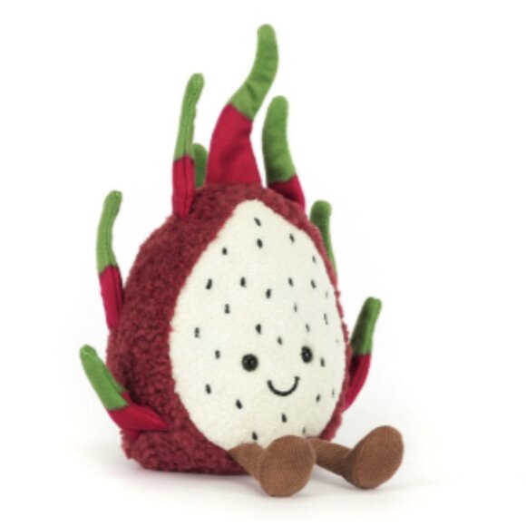 Jellycat NWT Amuseables Dragon Fruit w/ proof of purchase - Picture 1 of 2